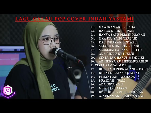 LAGU GALAU POP | Cover By Indah Yastami Full Album || class=