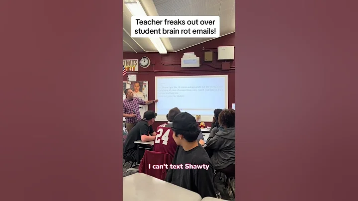 He’s gettin’ pretty sick of it. #highschool #teacherlife #larrylexicon #studentemails