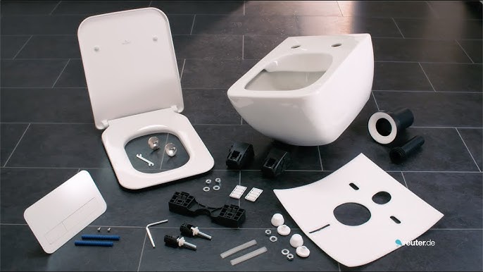 How to install - ViConnect concealed cistern | Villeroy & Boch - YouTube