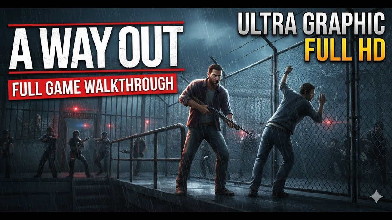 A Way Out – Gameplay Walkthrough Part 1 (Local Co-op) 