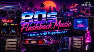 80s Flashback Music 🎶 Retro VHS Experience | Best Synthwave & Nostalgic Night Drive Mix