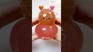 ❤️+🩷👀Tape Balloon Squishy DIY with Super Giant Orbeez &amp; NanoTape✨초초대왕개구리알 테이프풍선 말랑이#유일락#테이프풍선#shorts