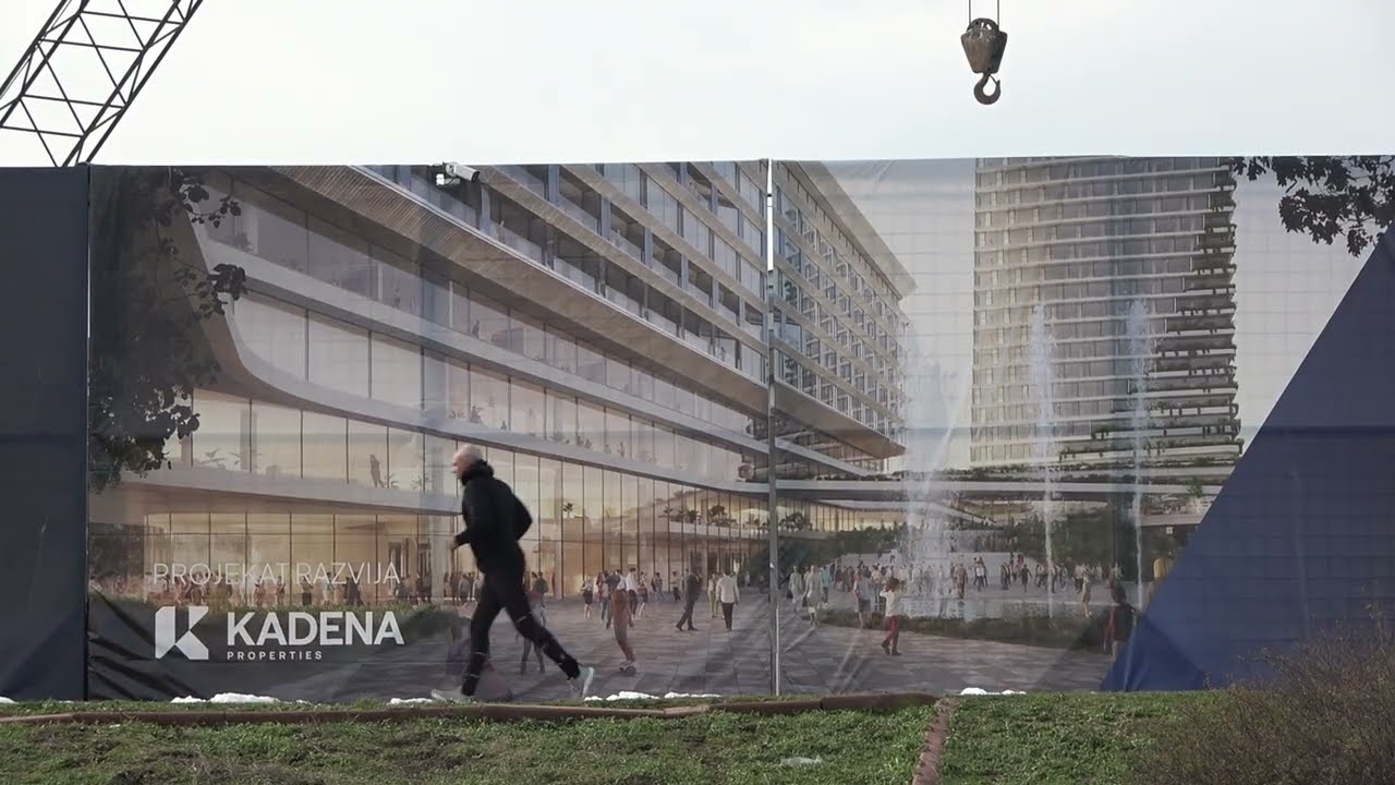 Serbia New Belgrade Хотел Југославија постаје Danube Riverside 