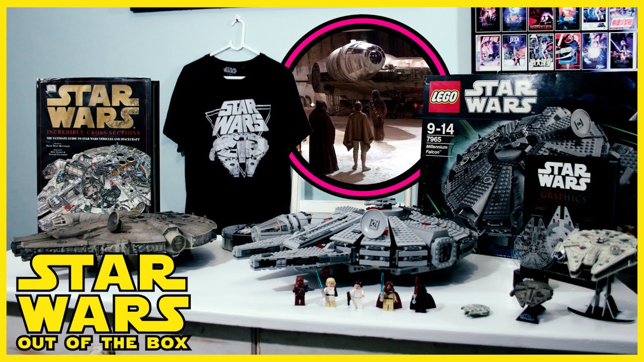 Star Wars MILLENNIUM FALCON Collection | Review! - YouTube