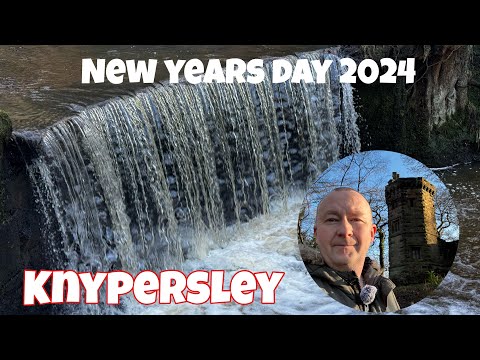 New Years day walk at Knypersley Reservoir Staffordshire