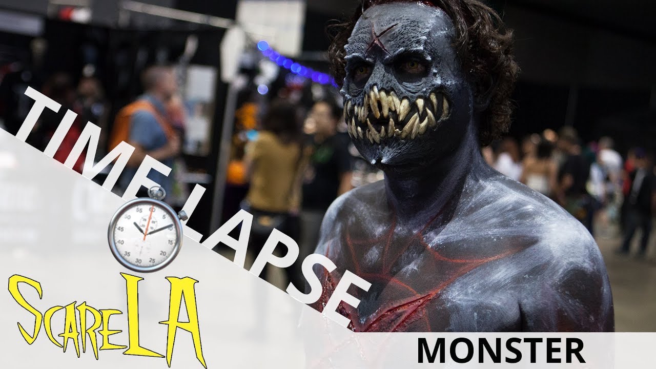 EI Makeup School | Scare LA 2017 | Monster (Makeup Time Lapse)