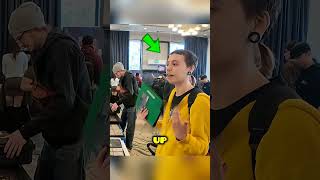 This girl had the RAREST Pokémon binder… and the vendor did THIS 🤯😅😱 #pokemon #pokemoncards #shorts