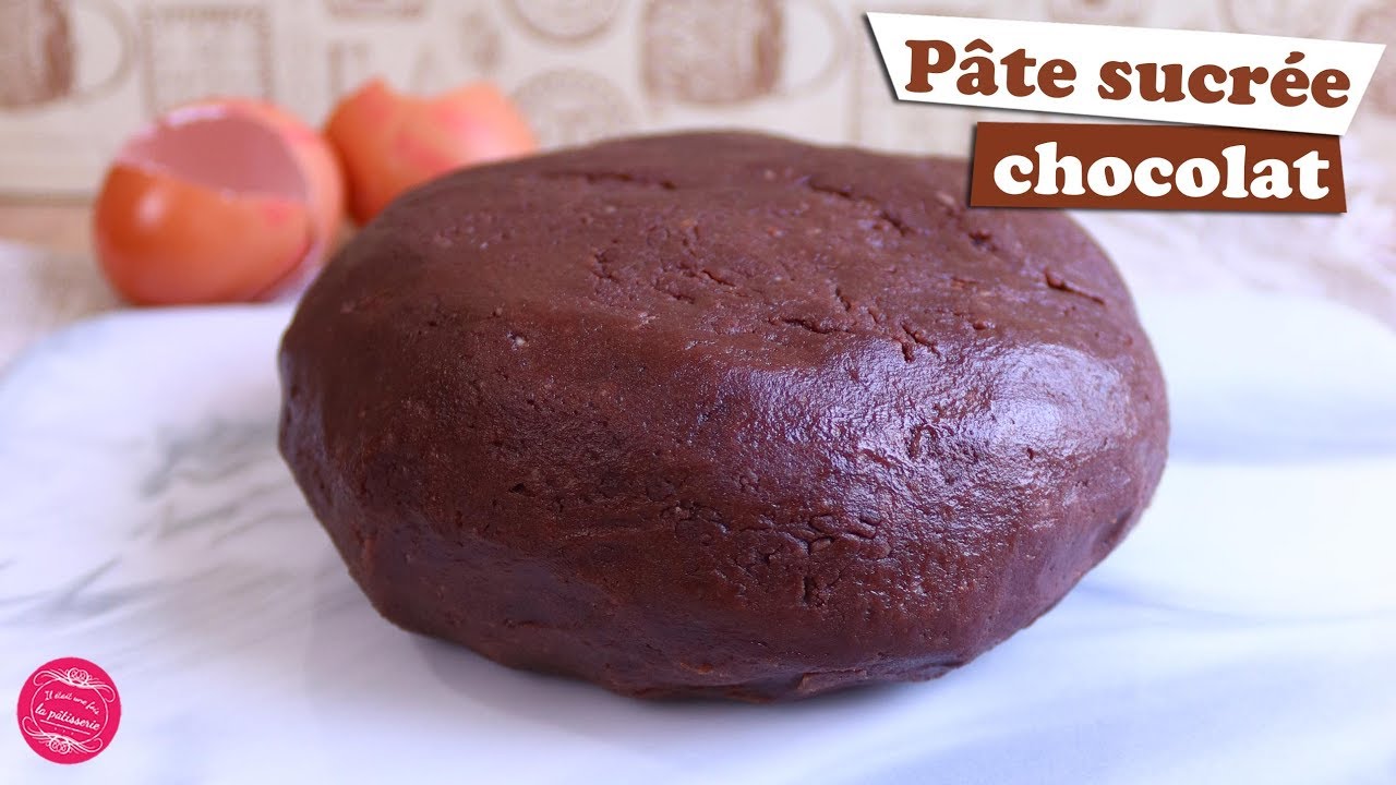 Pate Sucree Au Chocolat Recette Facile Youtube