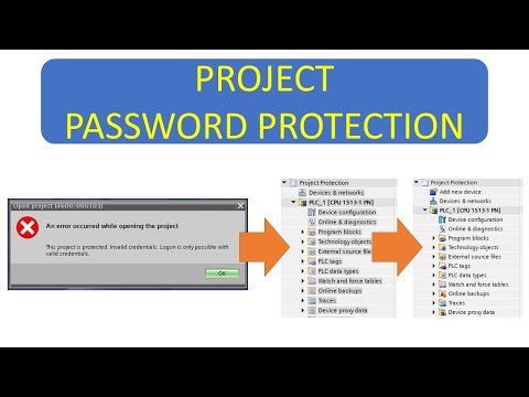 TIA Portal: Password Protect your Project Data!