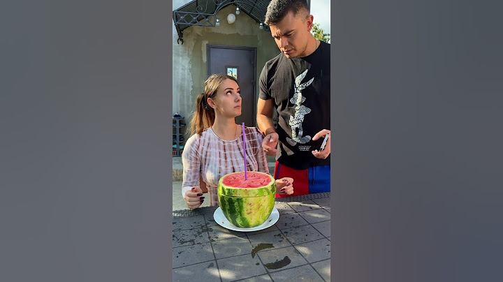 She hid sweet eyes in watermelon by Tsuriki Show