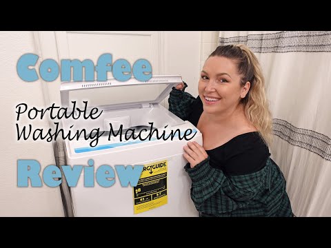 My New Equipment for Living Clean and Neat Life | COMFEE' 1.6 Cu.ft Portable Washer Review