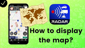How to display the map in 2D or 3D mode on Radarbot?