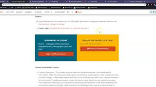 Creating a SIS FCPS 24 7 Account