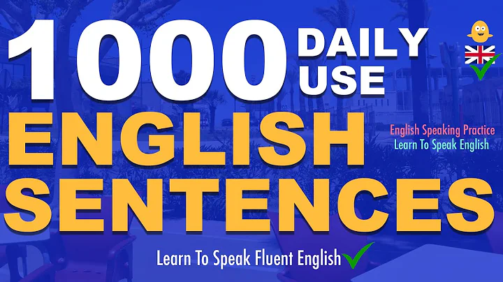 1000 Daily Use English Sentences | English Speakin...