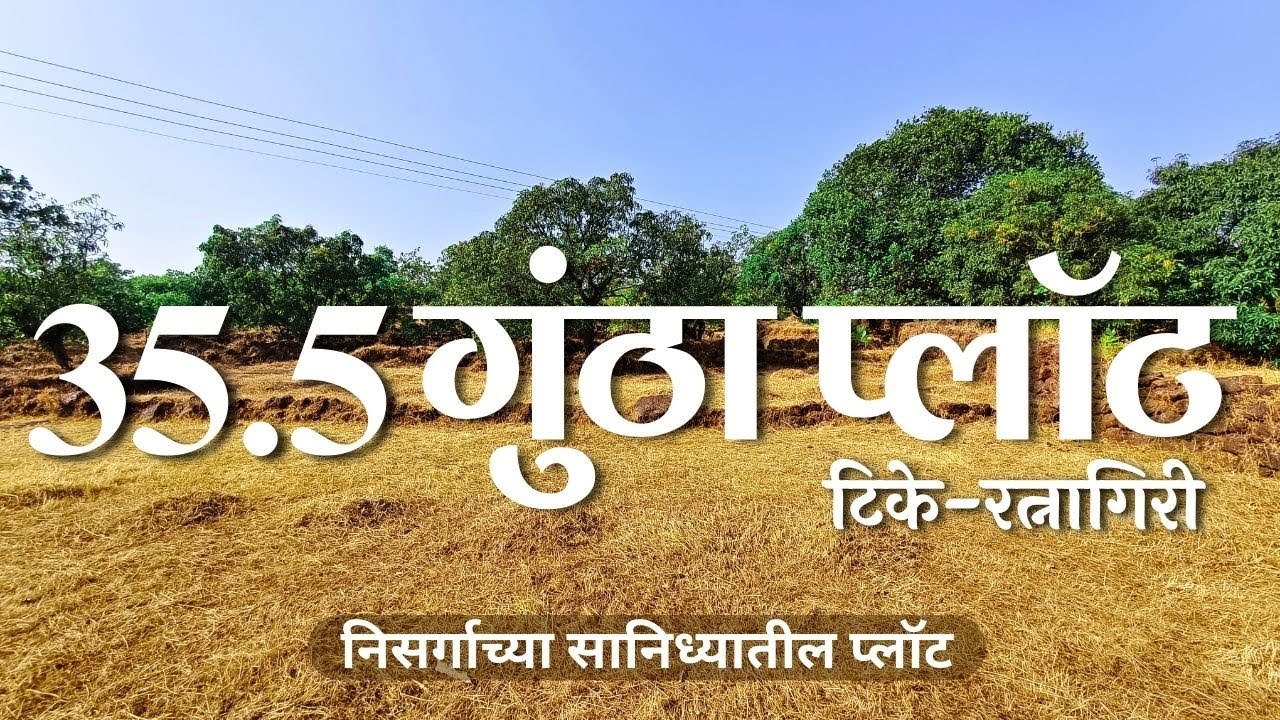Best Agricultural Investment in Konkan | 35.5 Guntha Farm Land in Tike, Ratnagiri 