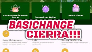 BASICHANGE.COM anuncia CIERRE y FECHA para RETIROS
