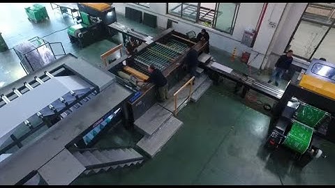 CHM A4 paper cut size cutting and ream packaging machine cut Legal size and A4 size #A4papermaking
