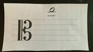 Violin2Viola.com Presents Reading Alto Clef Video 1, A string edition