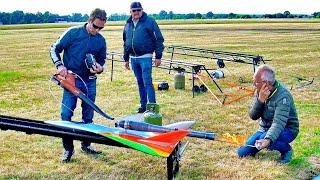 Loud´n Fast / Pulso Engine Powered Rc Jet Model / Pulse Jet Flight Demonstration !!!