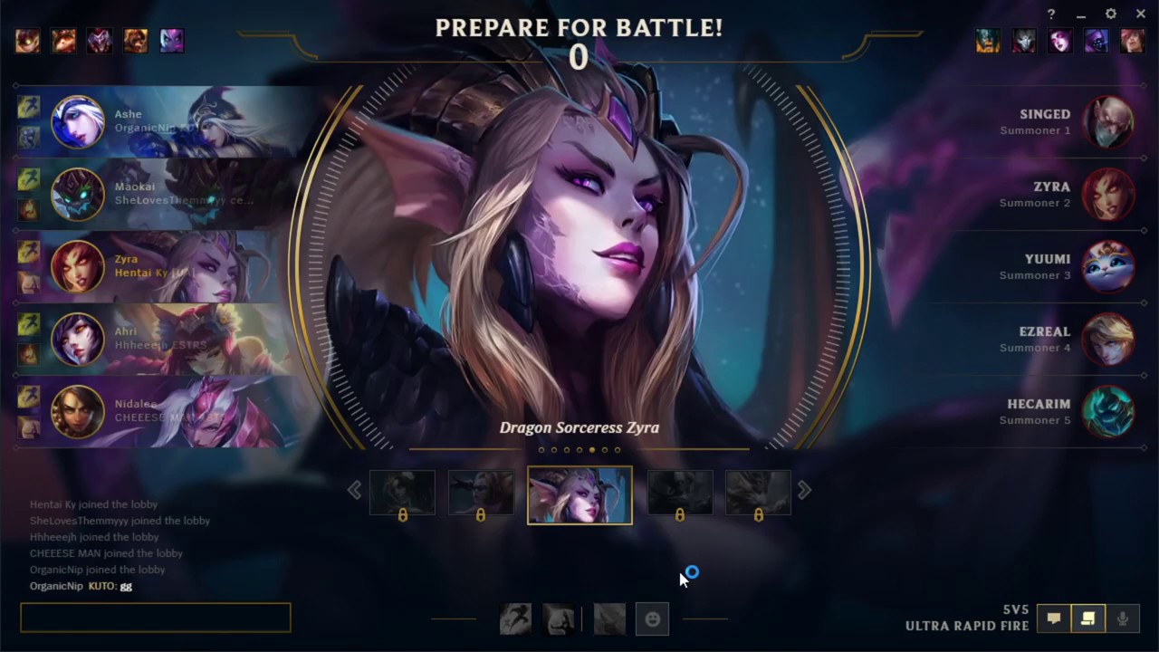 Zyra URF Patch 10.10