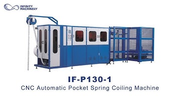 IF-P130-1 CNC Automatic Pocket Spring Coiling Machine 🎬