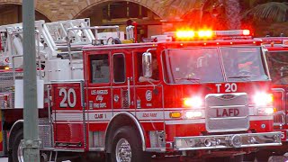 LAFD Light Force 20 Responding