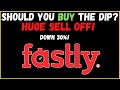 FASTLY Stock CRASHED!  Should You Buy The Dip? | Is Fastly Stock A Buy Right Now? | FSLY Stock