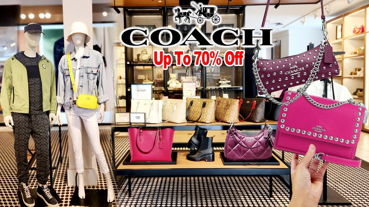 👜👛🎒 COACH OUTLET NEW ARRIVALS SHOPPING UP TO 70% OFF