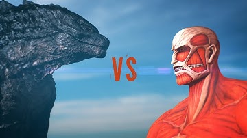 Godzilla vs Colossal Titan: Who Wins?