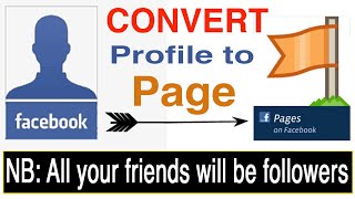 Convert Facebook profile to Page 2021 screenshot 4