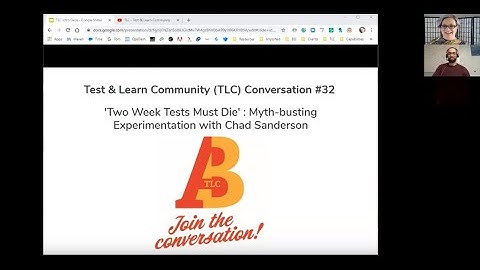 TLC: Two-week Tests Must Die (and other best practice myths) with Chad Sanderson
