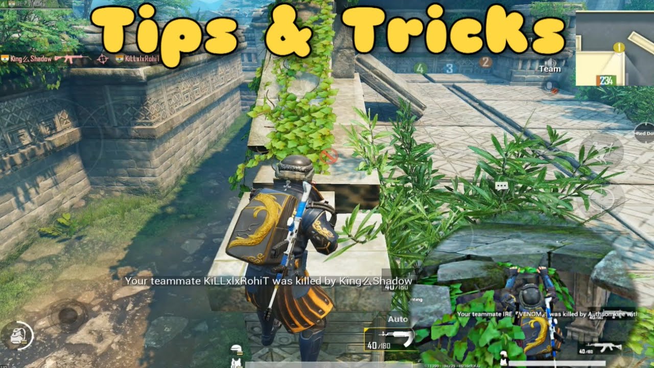 All New Tips and Tricks of New Ruins TDM Map | Pubg Mobile