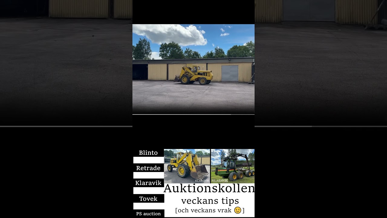 Thornag B100 baklastare - Maskinauktioner v.31