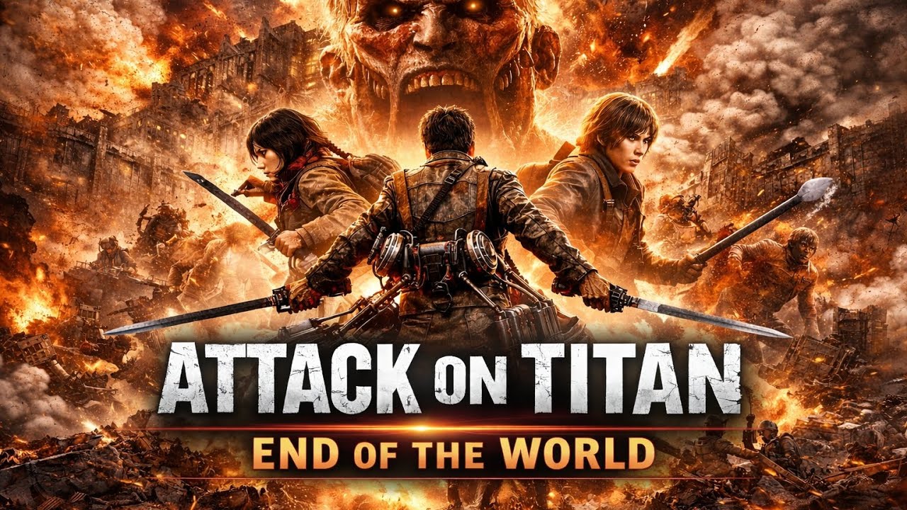 Attack on Titan: End of the World  Humanitys Final Stand | Full Action Movie Recap