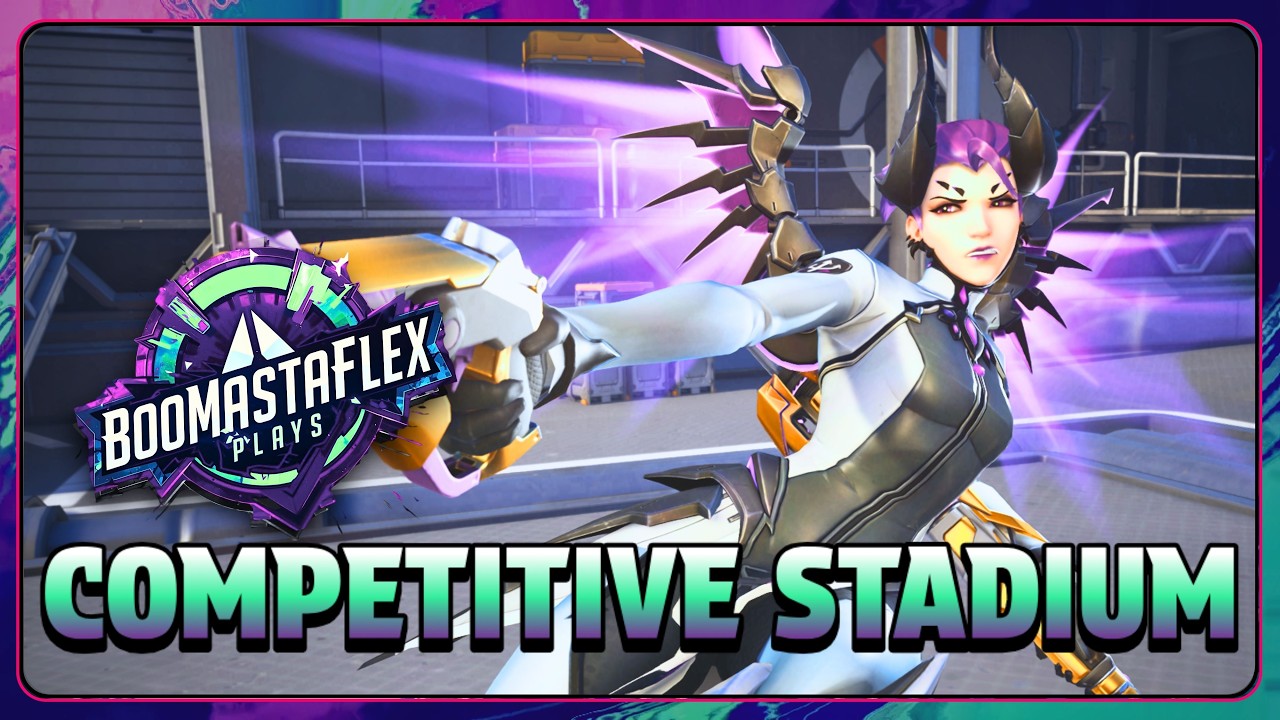 Mercy in Competitive Stadium | 4 to 1 | Overwatch