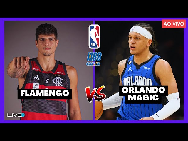 Flamengo perde para Orlando Magic em amistoso na NBA, basquete