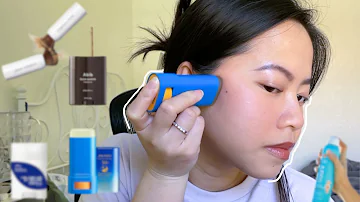 Re-APPLYING sunscreen on top of MAKEUP | sunscreen stick, powder, mist | best method?