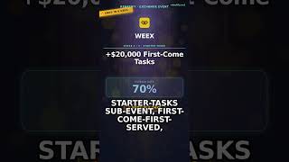 Weex SpaceX Hype Event: Share a $60,000 Prize Pool #Shorts