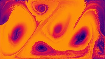 2D Fluid Dynamics Simulation.