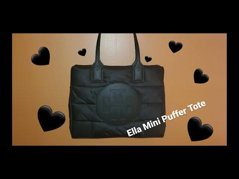 Tory Burch Ella Mini Puffer Tote Unboxing