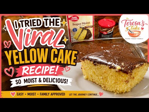 Teresa's Takeのレシピ: バズったイエローケーキレシピ