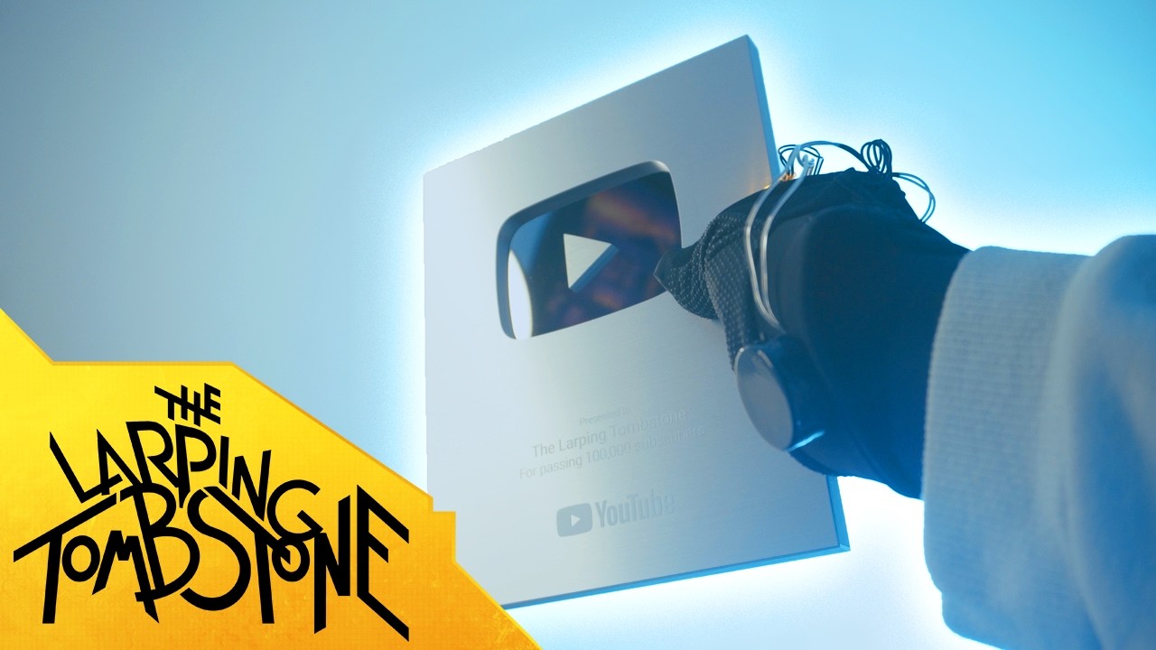 TLarpT Silver Play Button Unboxing!