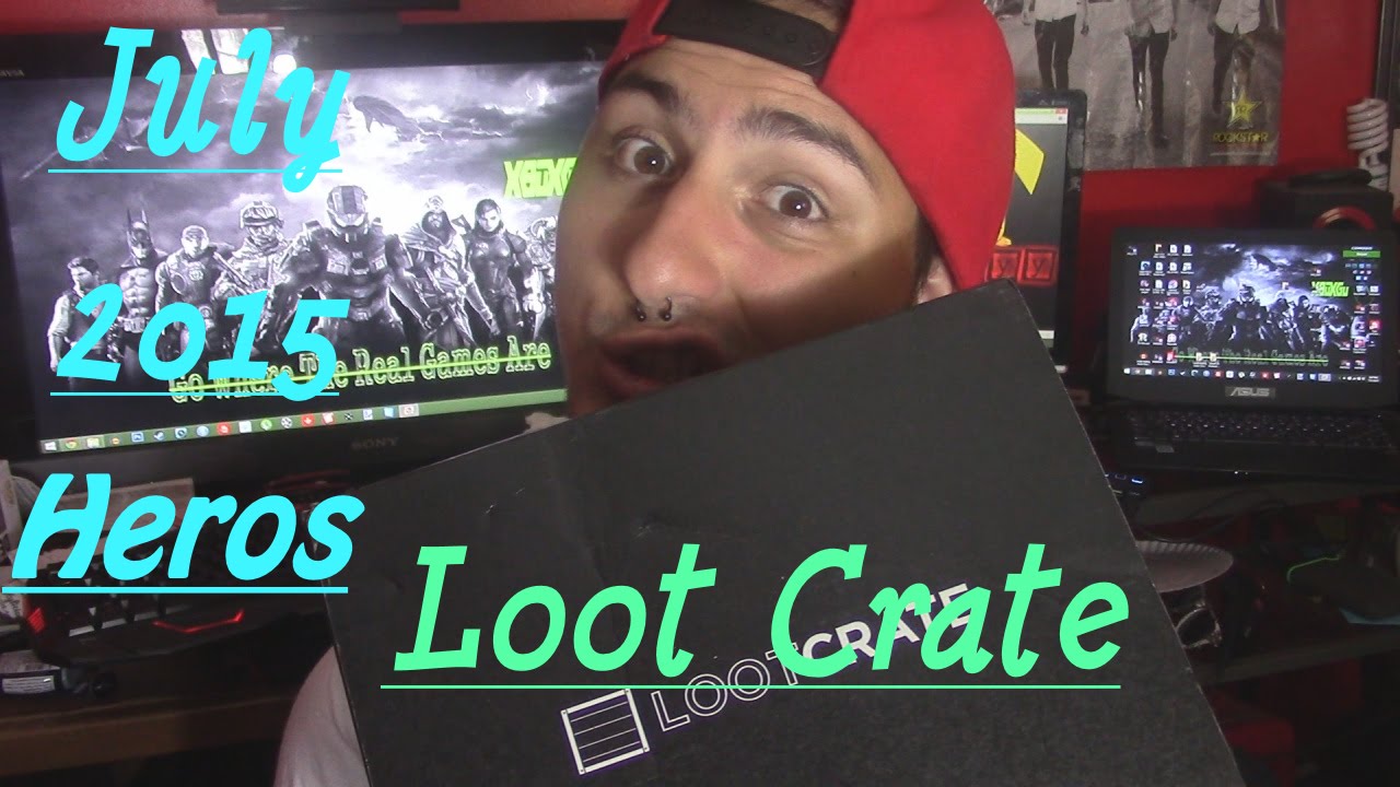 Loot Crate July 2015 Heros