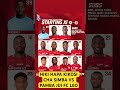 HIKI HAPA KIKOSI CHA SIMBA VS PAMBA JIJI FC LEO