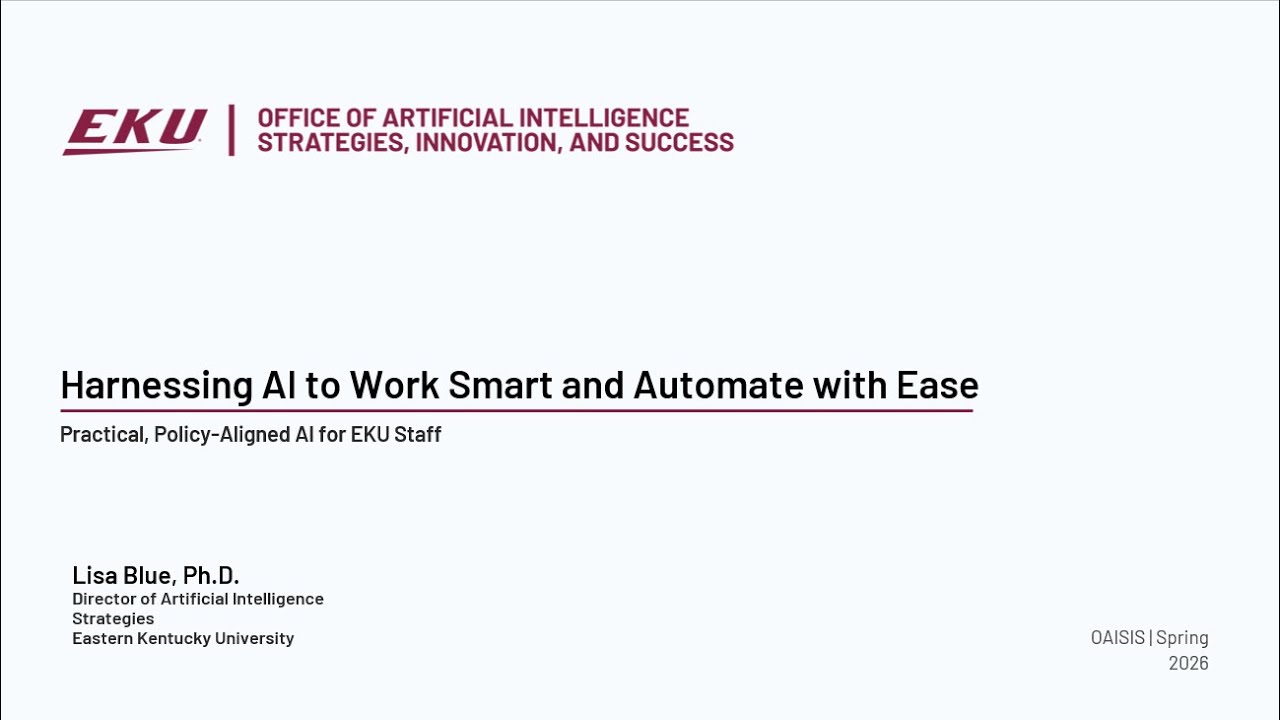 Harnessing AI to Work Smart and Automate with Ease