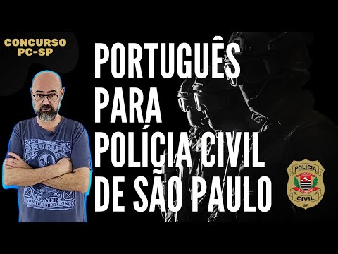 Português Para Polícia Civil de São Paulo PC SP