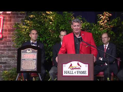 Mark McGwire Cardinals Hall of Fame Induction Speech (2017) 