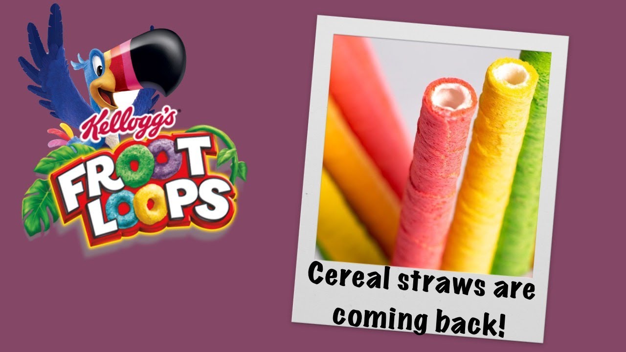 Kelloggs are bringing back cereal straws! YouTube