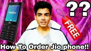 How to order jio phone?using your mobile phone!for free?get your jio phone now.. screenshot 4