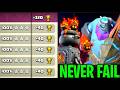 TH18 Rank Battle META - Dragon Duke with Thrower + Furnace Strategy th18 - clash of clans